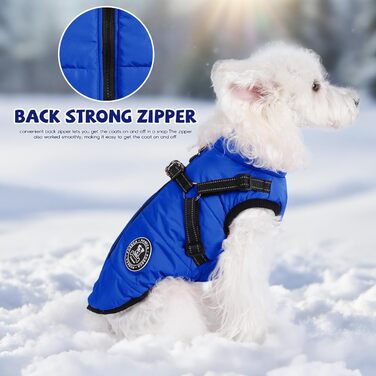 Зимовий теплий одяг для собак: куртка, жилетка, плащ. Водонепроникний одяг для маленьких, середніх та великих собак. Зелений (4XL, блакитний)