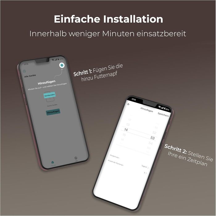 Автоматичний годівник для котів та собак Zedar A600 з контролем через APP, 6 літрів, нержавіюча сталь, чорний