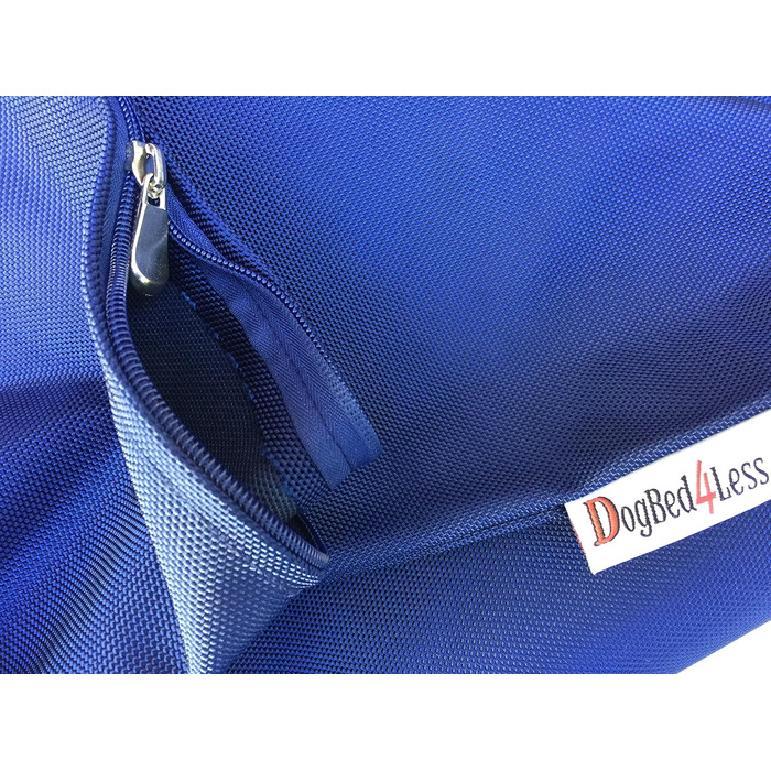 Лежанка для собак з Memory Foam - водонепроникний вкладиш, знімна наволочка, 2 розміри, 12 кольорів. Розмір M (34'X27'X3'), 2 шт. Розмір L (34'X27'X3', 1680 Ballistic Blue)