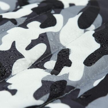 Теплий зимовий одяг для собак: тепла куртка з капюшоном для маленьких, середніх та великих собак (XL, 60-75 см)