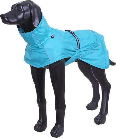 Дощовик для собак Rukka Pets HASE, бірюзовий, 40 см