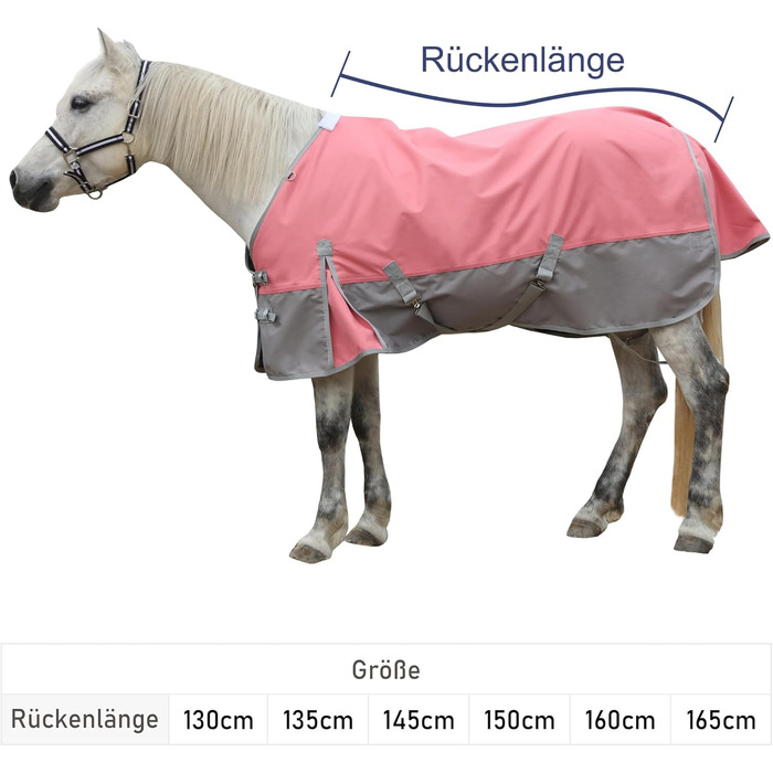 Водонепроникна прогулянкова попона для лошадей 1200D, дихаюча дощовик-накидка без наповнення (0г), чорно-червона, 165 см