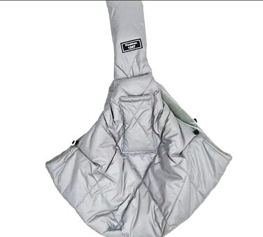 Сумка-переноска для собак та котів CYBERNOVA, 1-7 кг, тепла та вітронепроникна, з кишенею