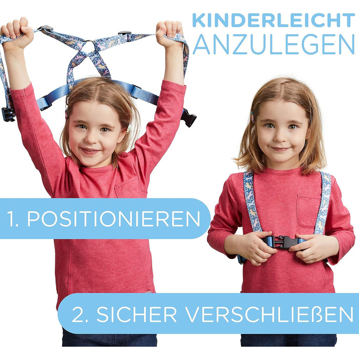 Jubi® Синя поводи для коней для дітей - регульовані розміром для ідеальної посадки та сумка для зберігання - екіпірування для коней для дітей/іграшки для коней