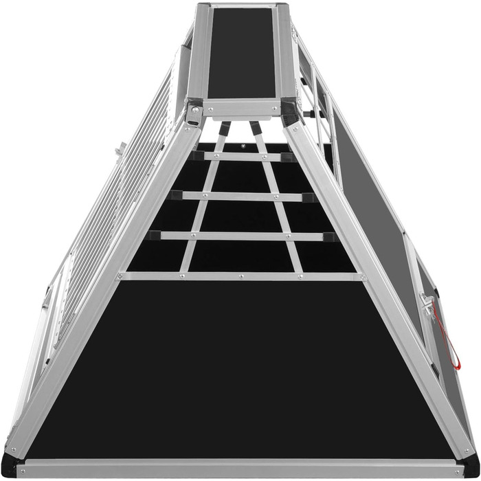 Транспортний бокс Transportbox N59 для собак, алюміній, 82x98x65 см, з аварійним виходом та захистом бампера
