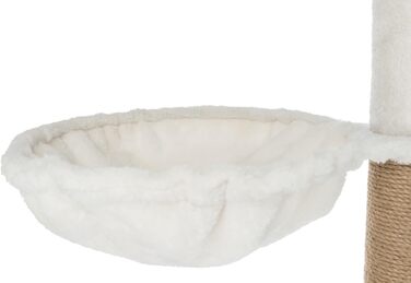 TRIXIE Когтеточка для котів Aurelio 220–250 см, біла, регульована, з м'якими лежаками, міцна стеляна конструкція