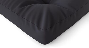 Килимок для собак Knuffelwuff Gatsby з оксфордської тканини, 110 x 89 см, чорний. Нековзна підкладка, легко чистити. Підходить для великих, середніх та малих собак. Розміри: 110 x 89 x 15 см