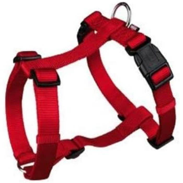 Шлейка для собак TRIXIE Premium H-подібної форми, розмір L–XL, червона, обхват грудей 75–120 см, 203503