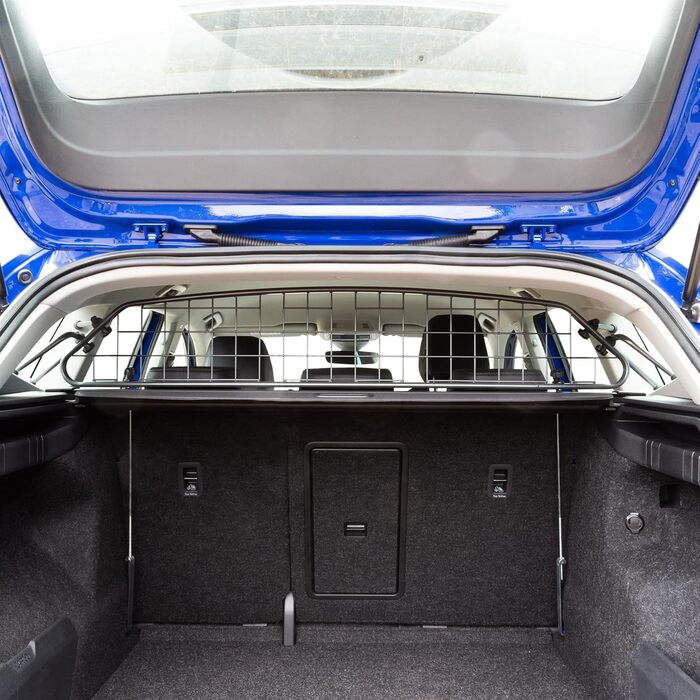 Сітка для собак Travall для Škoda Enyaq iV (2020-): автомобільна сітка, захист багажника, перевезення тварин, міцна сталева сітка