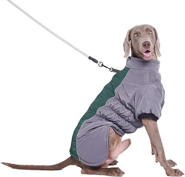 Теплі зимові куртки для собак з еко-хутром. Курти для собак великих, середніх та маленьких порід. Зібрані взимку, захист від снігу та холоду. (M, B)