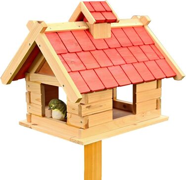 Дерев'яний годівничка для птахів Vogel-Villa, 44x34x37 см