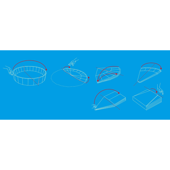 Великий посилений садовий басейн для собак XXL — Меганабір