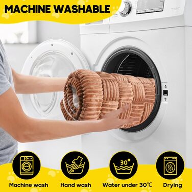 Лоіон килимок для собак в авто, м'який, захист заднього сидіння, великі собаки, антиковзаючий, легко миється, стійкий до подряпин, комфортний, 127x62.5 см, коричневий