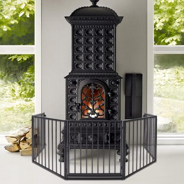 Забіг для цуценят Froadp 5 TLG: захист від каміну, огорожа, забіг, загін для собак, дітей. 61 x 76 см