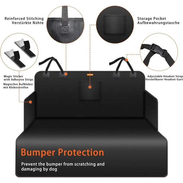 Захист для багажника автомобіля для Suzuki Vitara Hybrid (2016-2024), водовідштовхувальний, антиковзний, з захистом бокових стінок та бампера