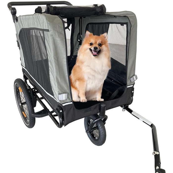 Фаркоп для велосипеда, переноска для собак, туристична переноска для собак, складна переноска для собак, відбивачі