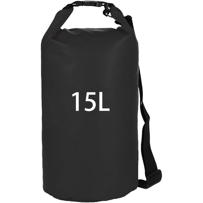 Велика переносна сумка для тварин, 15 л, чорна. Водонепроникна сумка для подорожей з тваринами, для кемпінгу та походів