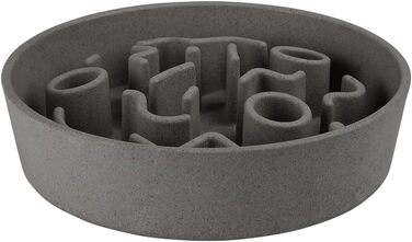 Повільний годівник для собак District 70 Bamboo Grey, діаметр 28 см