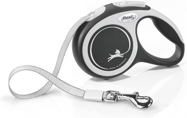 Рулетка для собак Flexi New Comfort XS, 3 м, синя, комфортна стрічка
