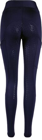 Легінси для верхової їзди PFIFF Selina з кишенею для телефону, блакитні (M)