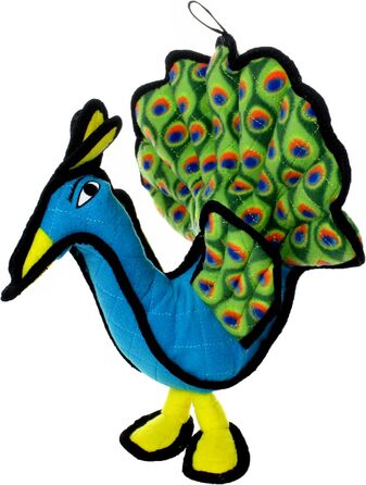 Іграшка для собак Tuffy T-Z-Peacock Zoo Павич, міцна тканина