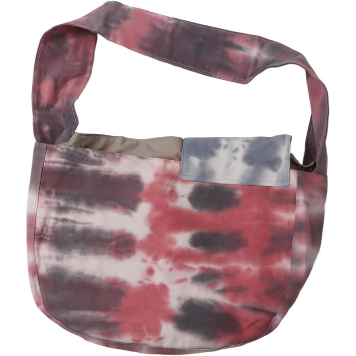 Сумочка для собак та котів Yctze – дихаюча та зручна переноска для цуценят, для подорожей на відкритому повітрі, легка, портативна, безпечна, з кишенями, великий розмір, червона