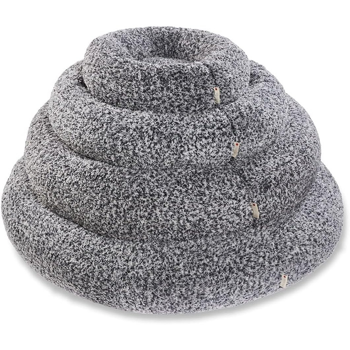 Корзина для собак Wolters Sweet Dreams, розмір S, 50x50x16 см, Salt/Pepper