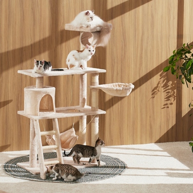 Низький кігтеточка-драпак TecTake 101 — 160 см