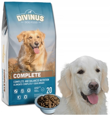 Повний сухий корм для дорослих собак Divinus Dog з вітамінами, 20 кг