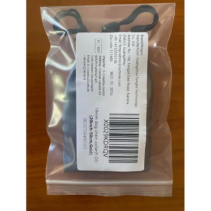 Сріблясте собаче намисто 15 мм з кулоном, нашийник для собак, ланцюжок з нержавіючої сталі з кубинськими ланками, міцний, не гризучий нашийник для собак маленьких та середніх порід (25 см)