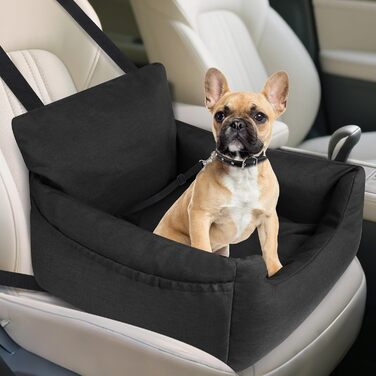 Автомобільний лежак для собак у багажник - зручний кошик для собак, чорний, 54x52x35 см