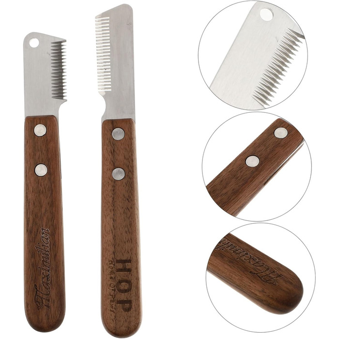 Набір гребінців для догляду за собаками Mipcase - 2 шт. для видалення шерсті та грудок