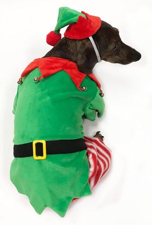 Костюм для собак Midlee у вигляді ельфа, розмір L (66 см по спині)