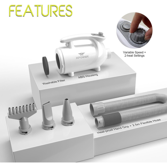 Набір для догляду за тваринами XPOWER з інструментами (B-113)