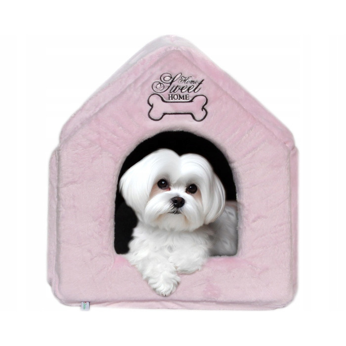Будиночок-ліжечко для маленьких собак: затишна будка та м'яке місце для відпочинку