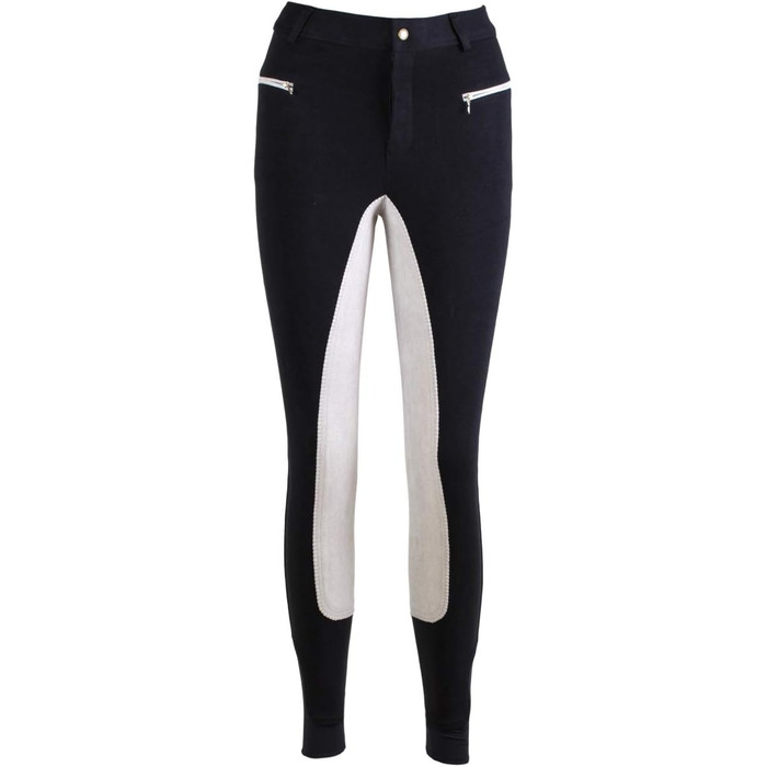 Жіночі верхові штани RL24 Vollbesatz Flex BASICLINE (38, чорний/сірий)