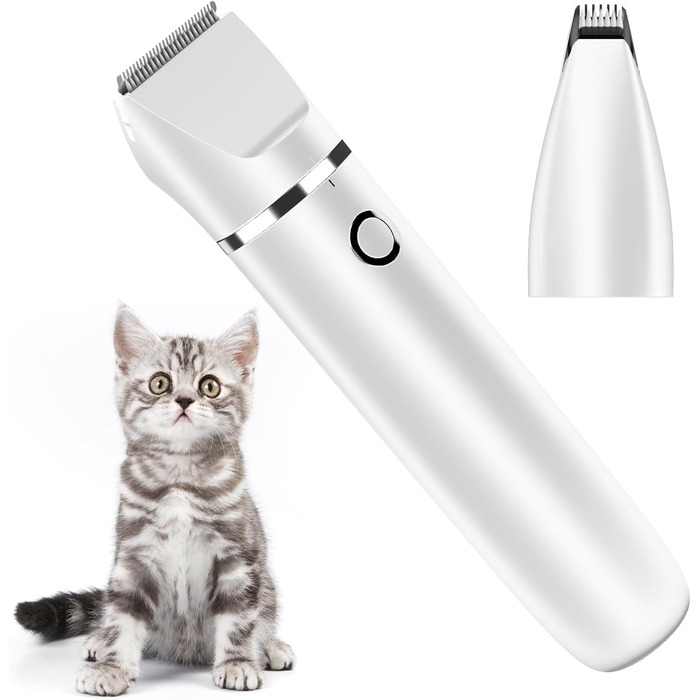 Електрична машинка для стрижки кігтів собак та котів Ankilo - професійна, тиха, 2-в-1