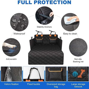 Захист для багажника Mercedes EQA (H243) 2021: захист для собак, килимок для багажника, вологостійкий, антицарапинний