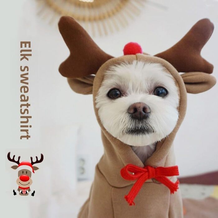 Теплий зимовий одяг для собак, милий халат для собак, толстовка з капюшоном, фліс, костюм для домашніх тварин, куртка для Французького бульдога, Чихуахуа, одяг для собак, колір кава, розмір S