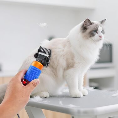 Електрична машинка для стрижки тварин, для собак та котів, регульована швидкість