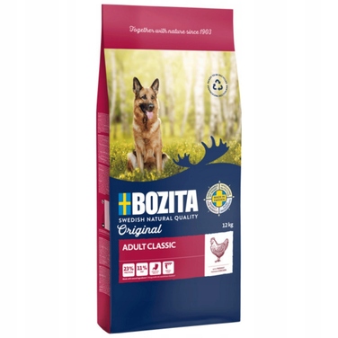 Сухий корм Bozita для дорослих собак з куркою, 12 кг