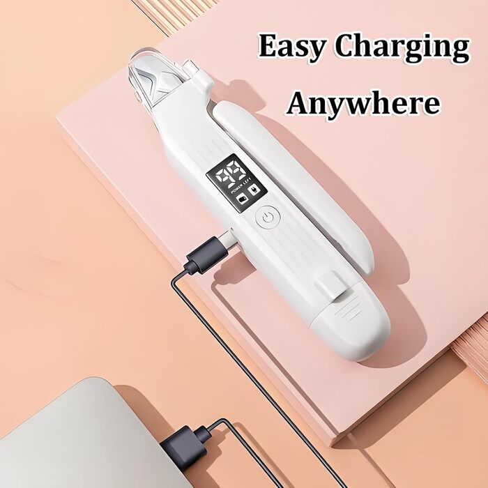 Електричний триммер для собак 2-в-1: кусачки та пилка, LED-дисплей, перезаряджається, для догляду за кігтями