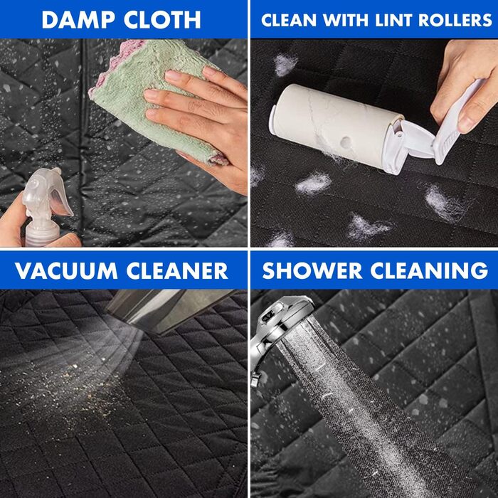 Захисний чохол на сидіння автомобіля для собак, 5 шарів, лежанка для собак, водовідштовхувальний, стійкий до подряпин, нековзний, універсальний з боковими клапанами та блискавкою, для авто, SUV, вантажівок