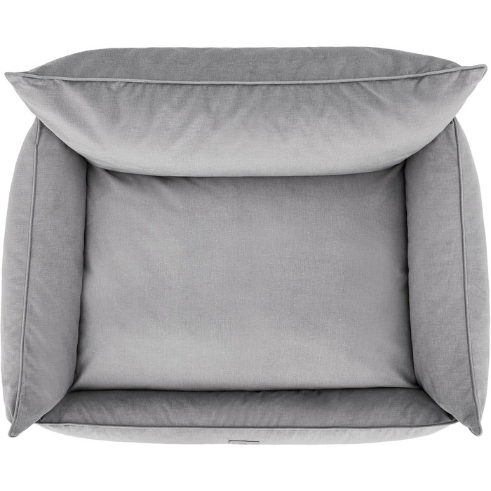 Ляжка для собак - кошик для собак маленьких, середніх та великих порід - м'яке ліжко для собак, собаче диванчик - знімний та пральний чохол - Joker - розмір L: 106 x 80 см (S - 64 x 49 см, Asche Fancy)