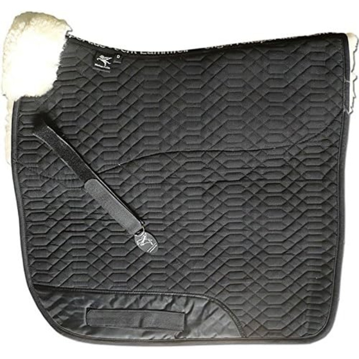 Підіймя для верхової їзди Engel Reitsport: підкова з овчини, сіра, середньої м'якості, для конкурного типу