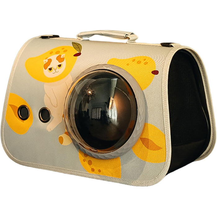 Модна переноска для домашніх тварин, легка сумка через плече для собак і котів, потовщена переноска для маленьких собак