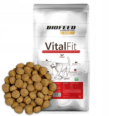 Корм для дорослих собак VitalFit з яловичиною, 15 кг