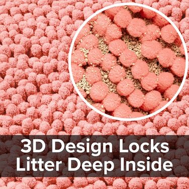 Килимок для котячого туалету CatGuru, розмір M, XL, вологостійкий, неслизький, машинне прання, м'який, аксесуари для котів