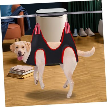 Гамак для грумінгу собак і котів JUMPLAWN: догляд за кігтями, миття, комфорт. Набір для грумінгу з щіткою та стрижкою.