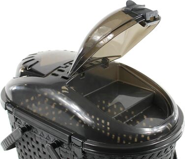 Переносна переносна клітка-переноска для кота/собаки Iris Ohyama, чорна, 45x29x28.5 см, MPC-450